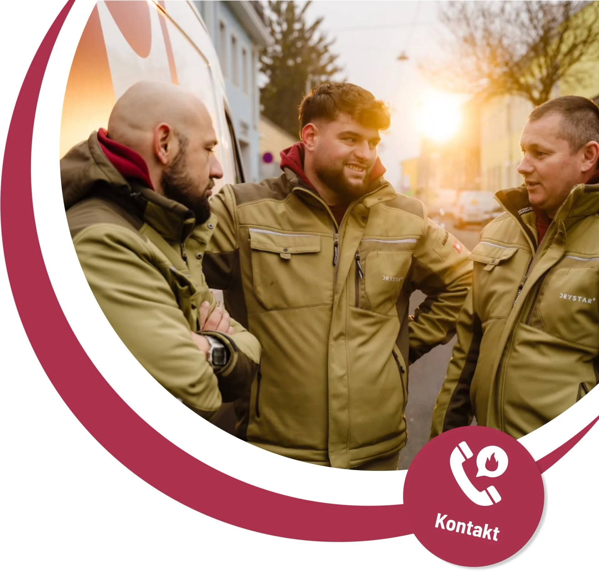 DRYSTAR Team im Einsatz bei Gebäudeschaden