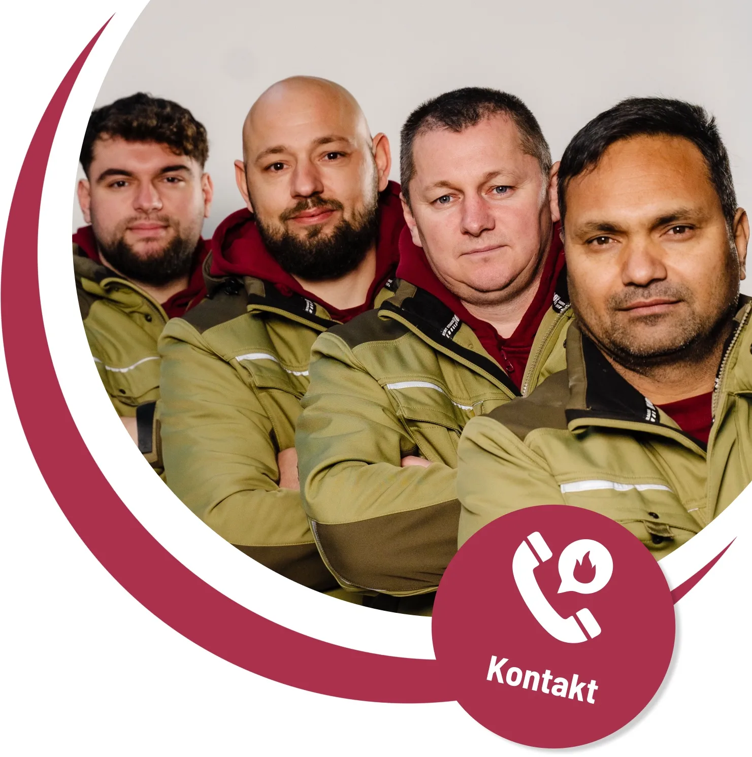 DRYSTAR Team in Einsatzkleidung